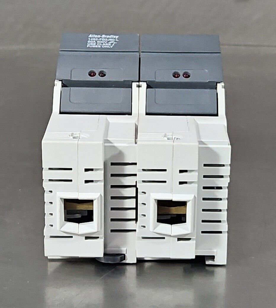 Allen Bradley 1492-FB2J60-L Fuse Holder Ser B. 600V, 60A. 2 Poles.        4D-18