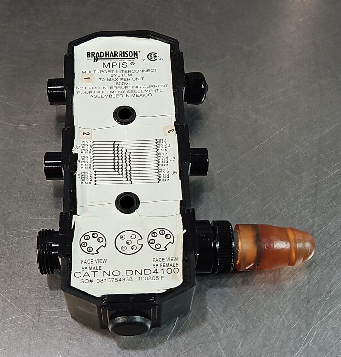 Brad Harrison DND4100 MULTI-PORT INTERCONNECT SYSTEM. 7A 600V.             4C-26