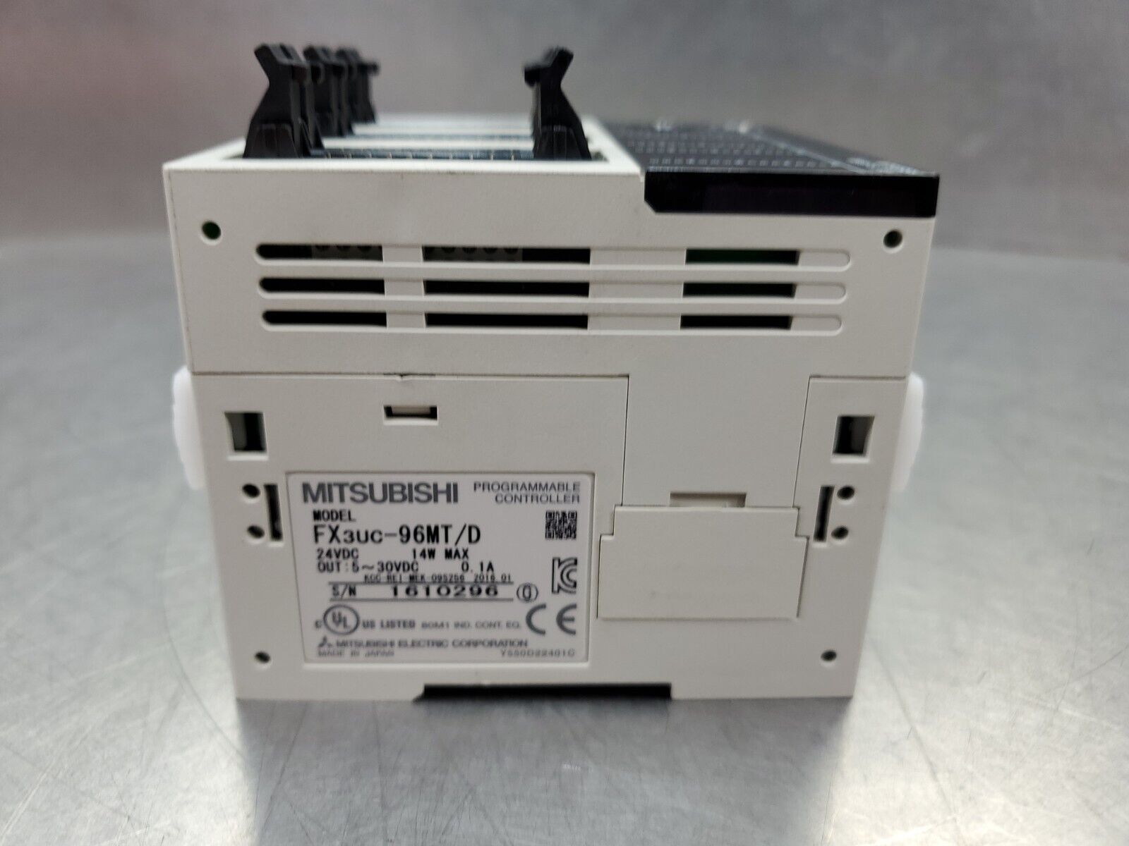 Mitsubishi FX3UC-96MT/D 24VDC Programable Controller Module. 3D-27 ...