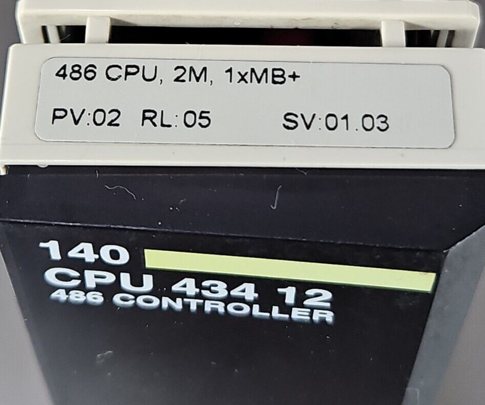 Schneider 140CPU43412 486CONTROLLER TSX Quantum.                        Loc3A-25