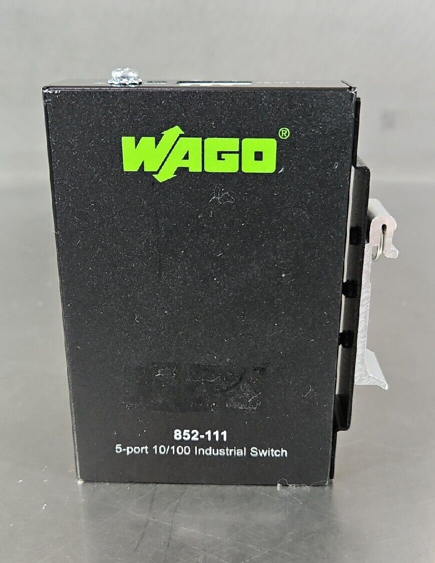 WAGO 852-111 Industrial Switch 5-port.                                  Loc 4C-2