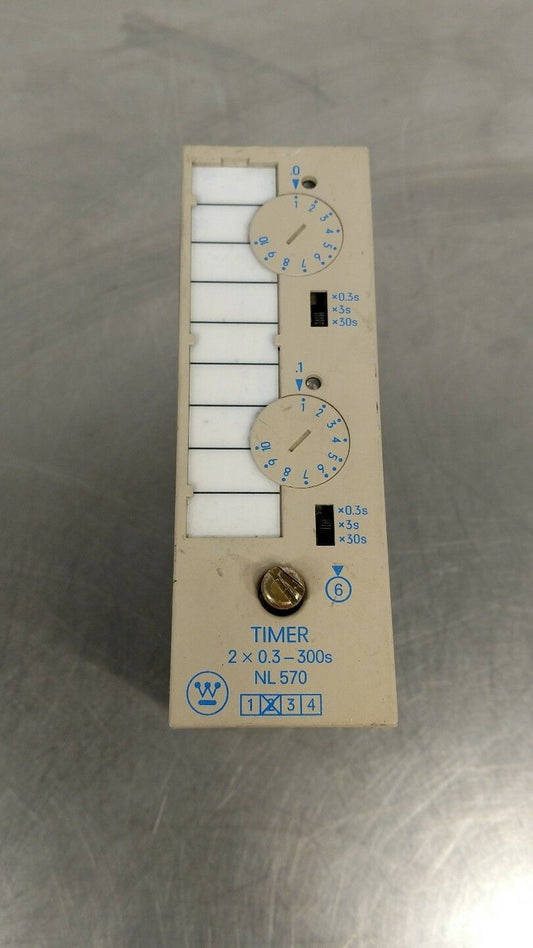 Westinghouse TIMER 2x0.3-300s NL570 Module BIN#2