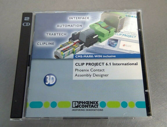 Phoenix Contact - 5140046-05 Clip Project 6.1 International 2-CD              3C