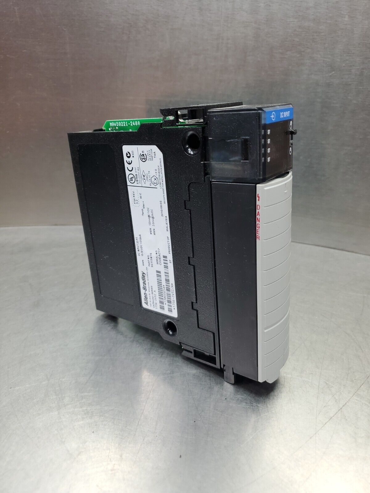 Allen Bradley 1756-IV32/A F/W Rev. 3.2 ControlLogix 32-Point In Module.    3C-11