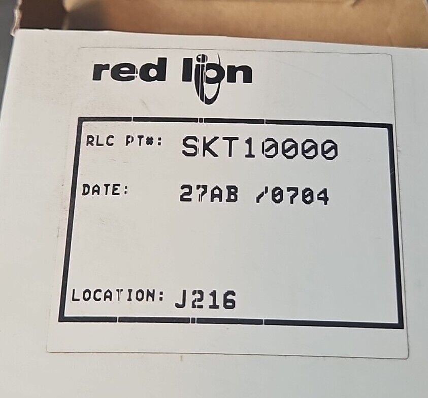 RED LION CONTROLS SKT10000 Relay Socket.                               Loc4E-29