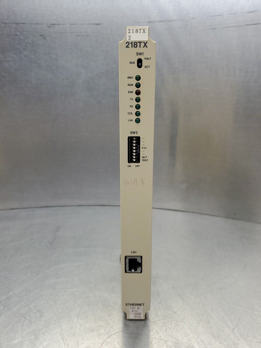 Yaskawa CP-317/218TX (JACP-3172182) Ethernet PLC Controller.               3B-33