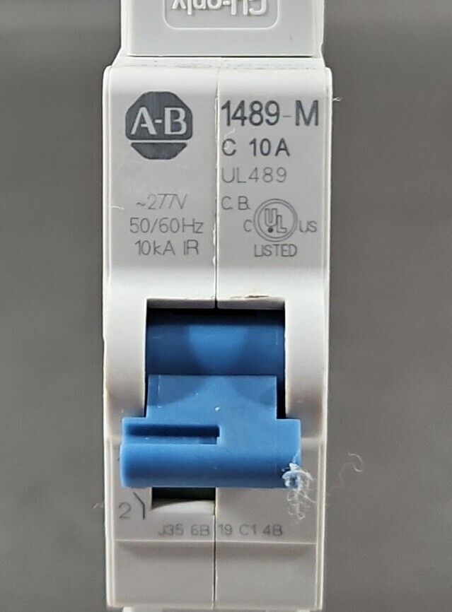 Allen Bradley 1489-M1C100 Ser D. Circuit Breaker.                          4E-24