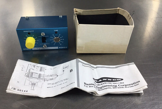 Banner MB3-4 Plug-In Modulated Photoelectric Amplifier Logic Module 16326  3E-29