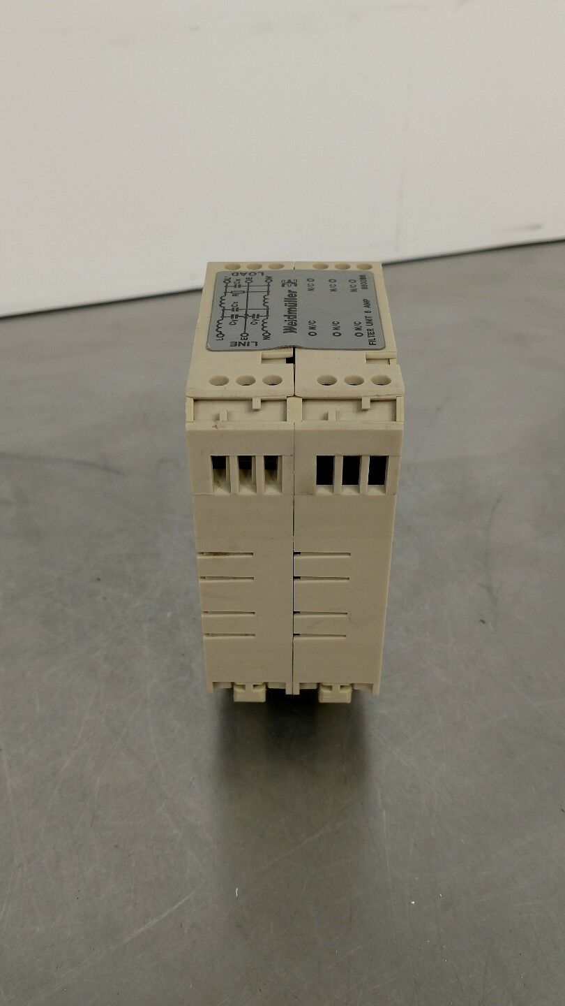 WEIDMULLER 980086 Filter Unit 6 Amp Module BIN#4