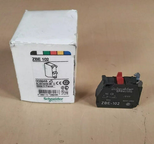 Schneider Electric ZBE-102 Contact Block- Box of 5                 4D