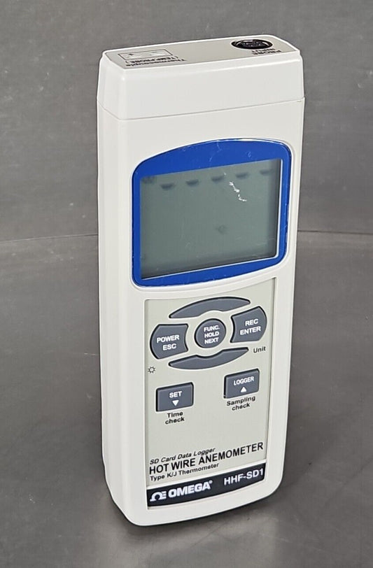 Omega Engineering HHF-SD1 Handheld Anemometer.                          Loc5E-16