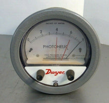 Load image into Gallery viewer, Dwyer - Series A3000 - Photohelic Pressure Switch Gage A3008-NIST             5E
