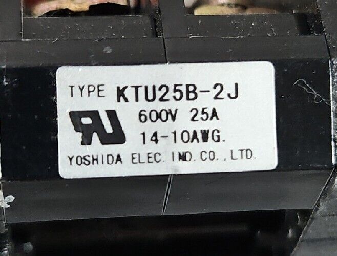 YOSHIDA ELECTRIC KTU25B-2J Connector Module                            Loc 4A-27