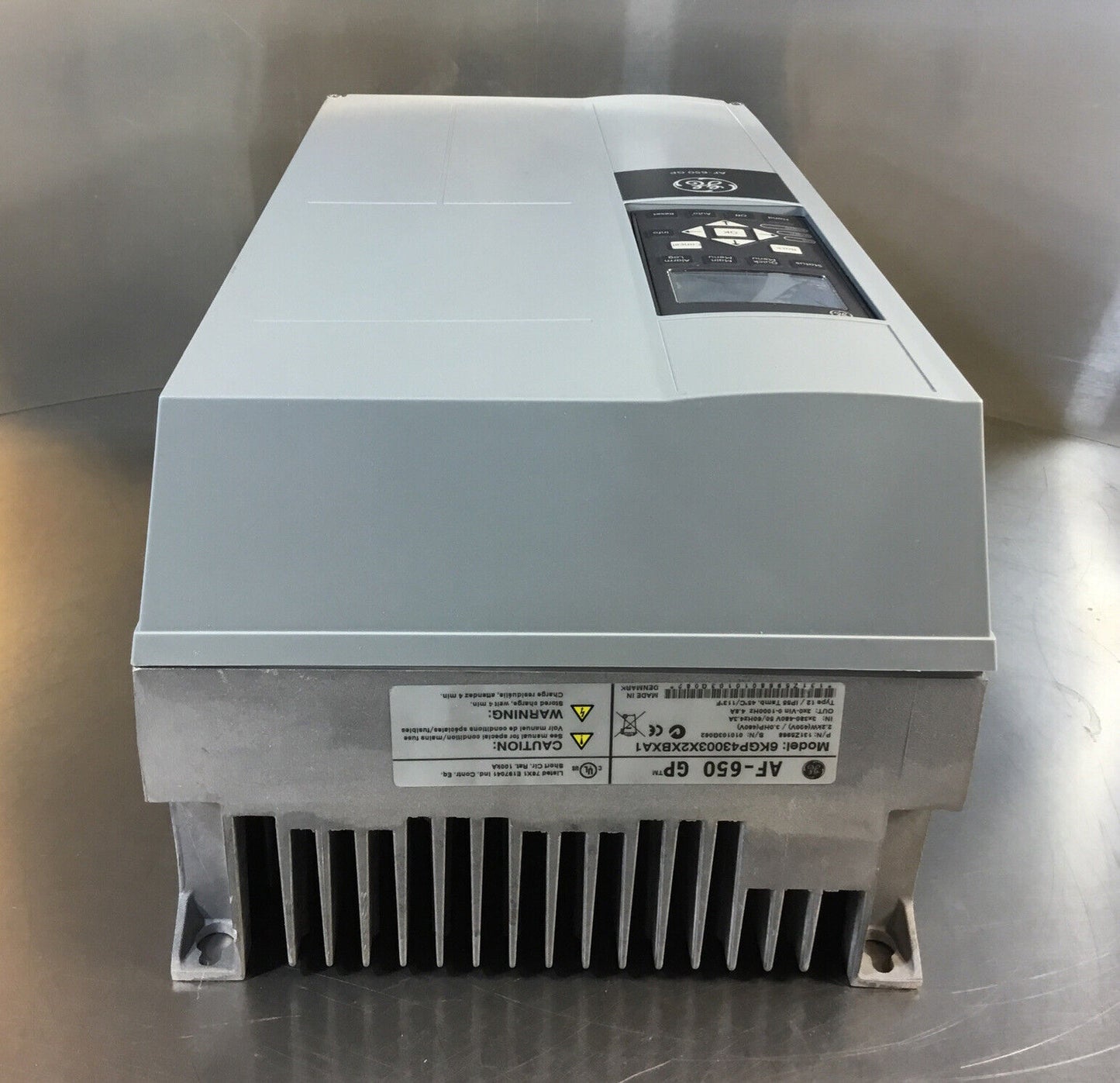 GE  AF-650 GP  VARIABLE FREQUENCY DRIVE 3.0-HP 3-PH   6KGP43003X2XBXA1  1E