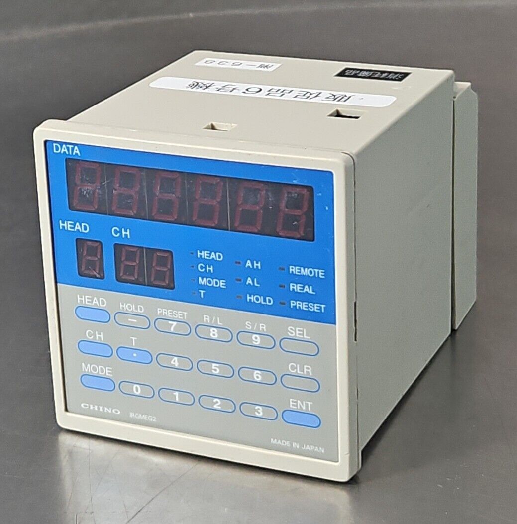 CHINO IRGMEG2R (MG04ZA013) 100-240 V AC 50/60 Hz 15 VA.                    3C-19