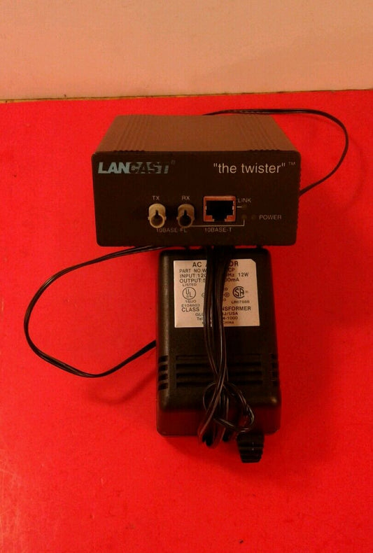 LANCAST 4318-94 REV D "THE TWISTER" TRANSCEIVER 5VDC, 1.5A. w AC Adapter    5B