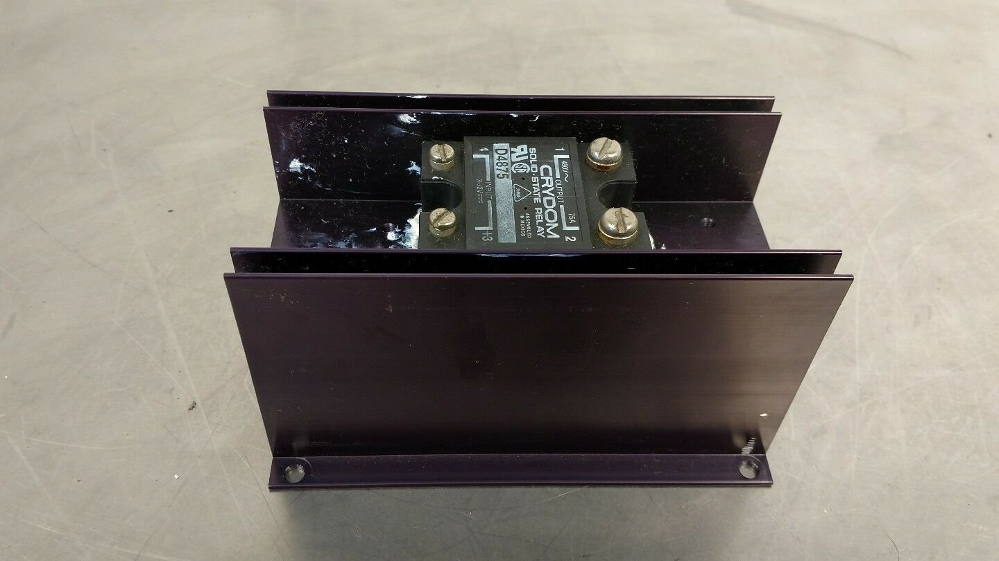 Crydom D4875 Solid-State Relay, 480V 75 Amp                                4E-10