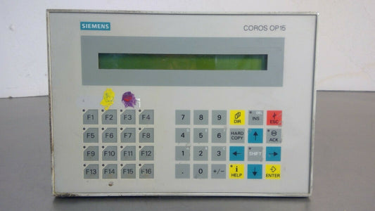 Siemens - COROS OP15 - 6AV3515-1EB01 Operator Panel OP15-A                    2D