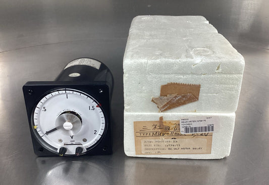 TOYO KEIKI  MHV-11NA  CONTACT METER RELAY 0-2V      4E-30