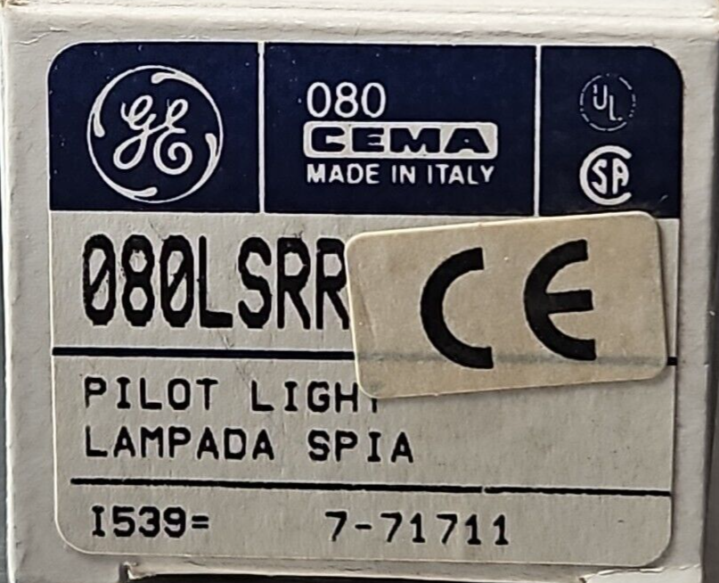General Eletric 080LSRR Pilot light (cema).                    Loc4D28