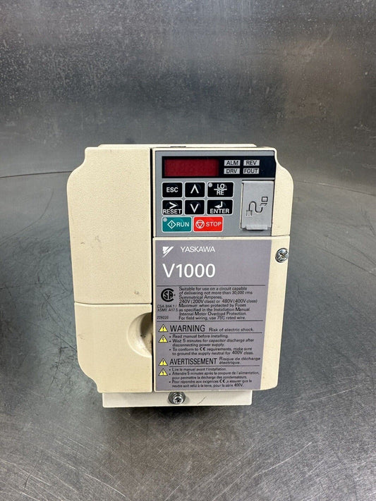 Yaskawa V1000 VFD - CIMR-VU4A0009FAA (BIN-1.1.4)