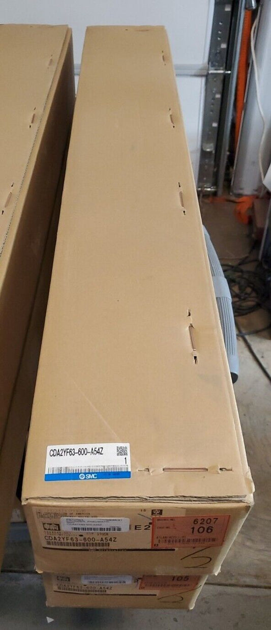 SMC CDA2YF63-600-A54Z PNEUMATIC CYLINDER.                                   6F-2