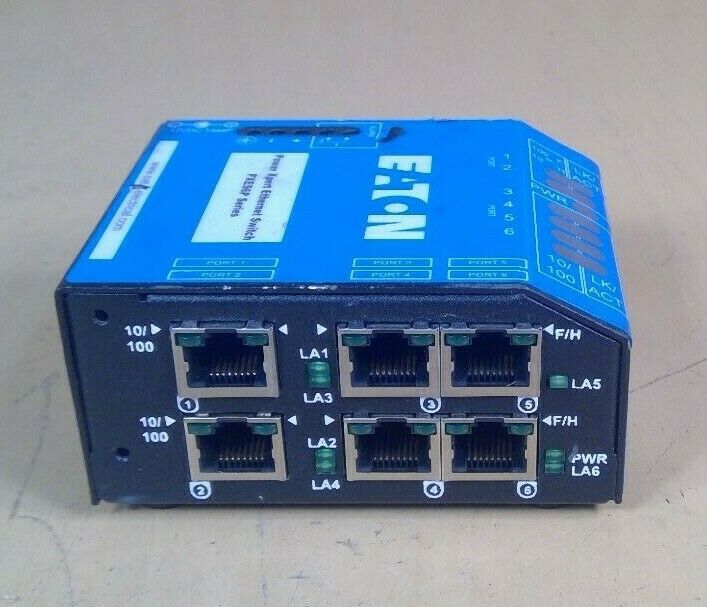 Eaton PXES6P24V Power Xpert Ethernet Switch                                3H