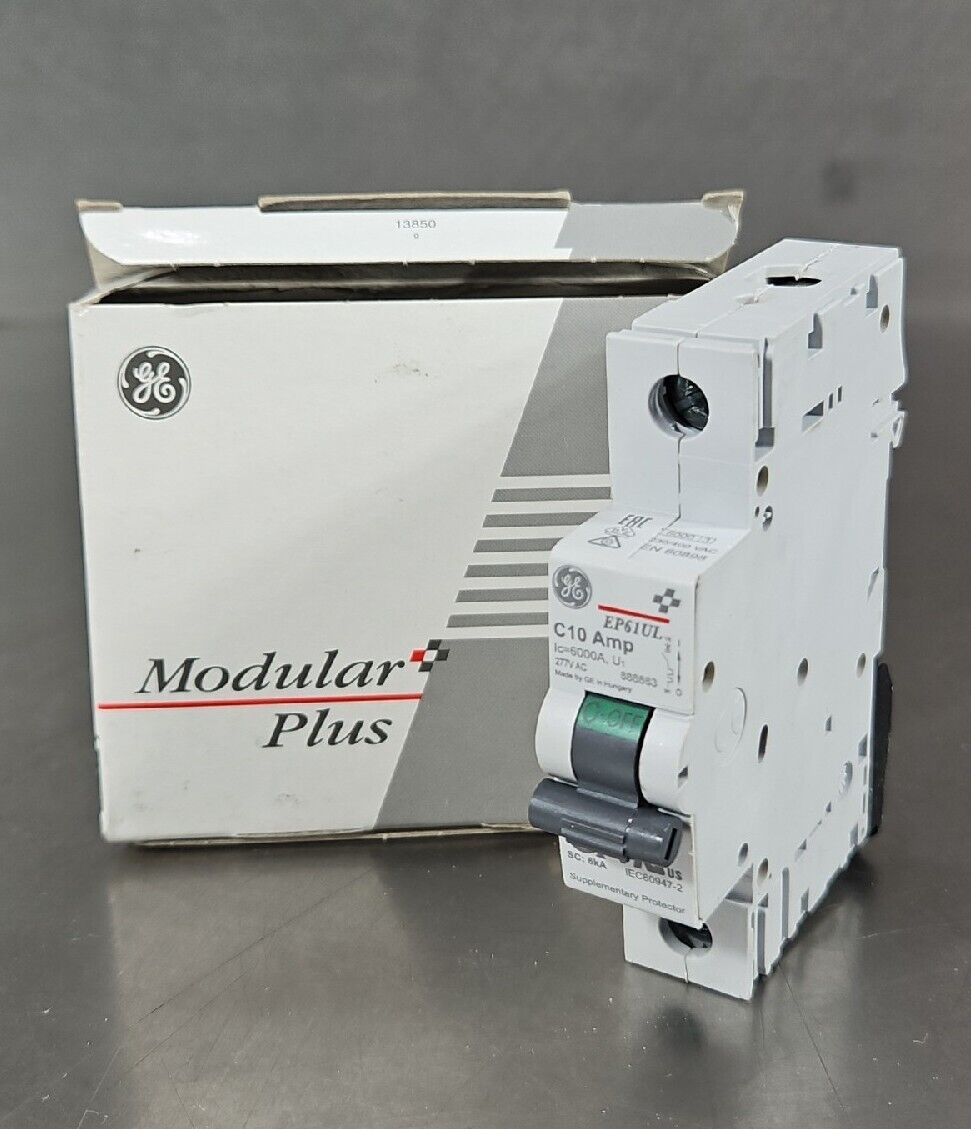 GENERAL ELECTRIC EP61ULC10 Modular Plus Circuit Breaker                 Loc 4E-1