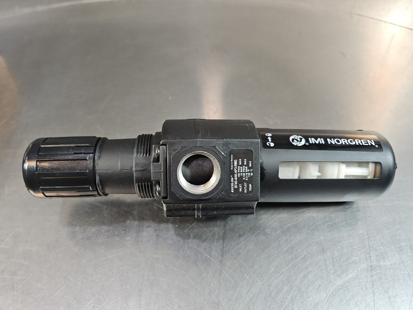 NORGREN B7AG-6AK-AP3-RMG Pressure Regulator/Filter.                        6D-13