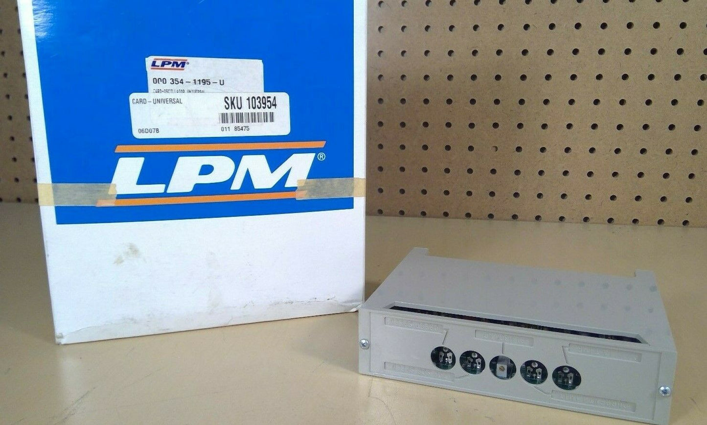 LPM - Lift Parts MFG 000 354-1195-U Card Universal                         3D-23