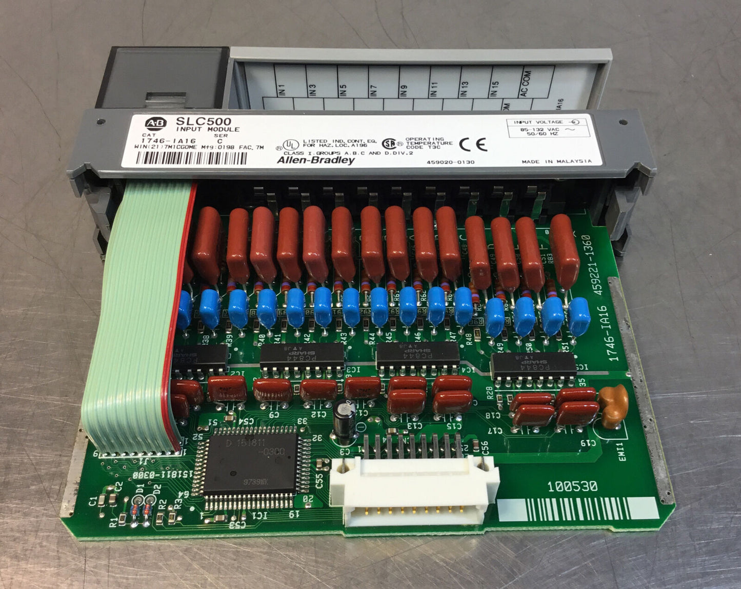Allen-Bradley SLC 500 1746-IA16 Series C 115 VAC Input Module              3B-14
