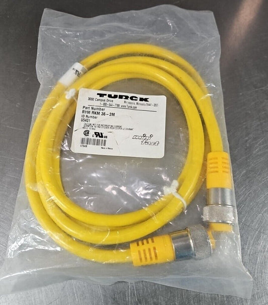 TURCK RYM RKM 36-2M CORDSET.                                            Loc5E-25