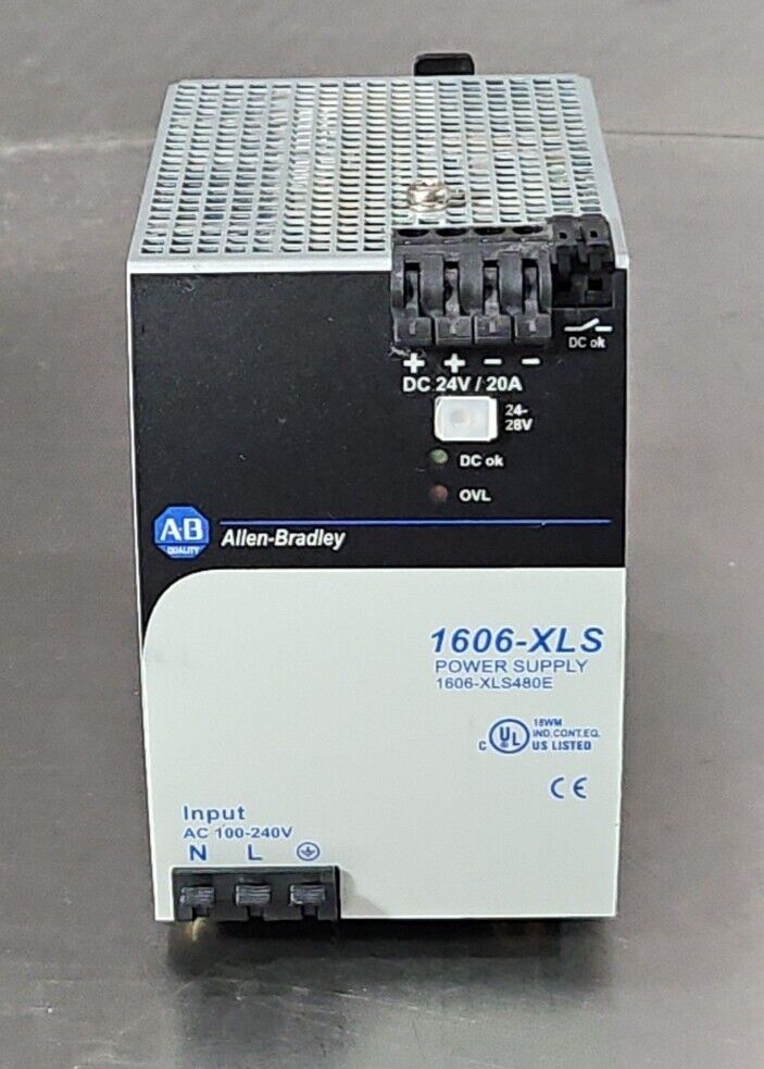 Allen-Bradley 1606-XLS480E SER A. Power Supply                             4E-20