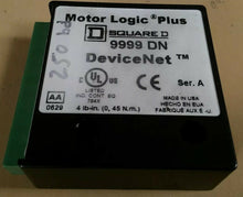 Load image into Gallery viewer, Square D Motor Logic Plus 9999 DN DeviceNet Ser. A                          3D-3
