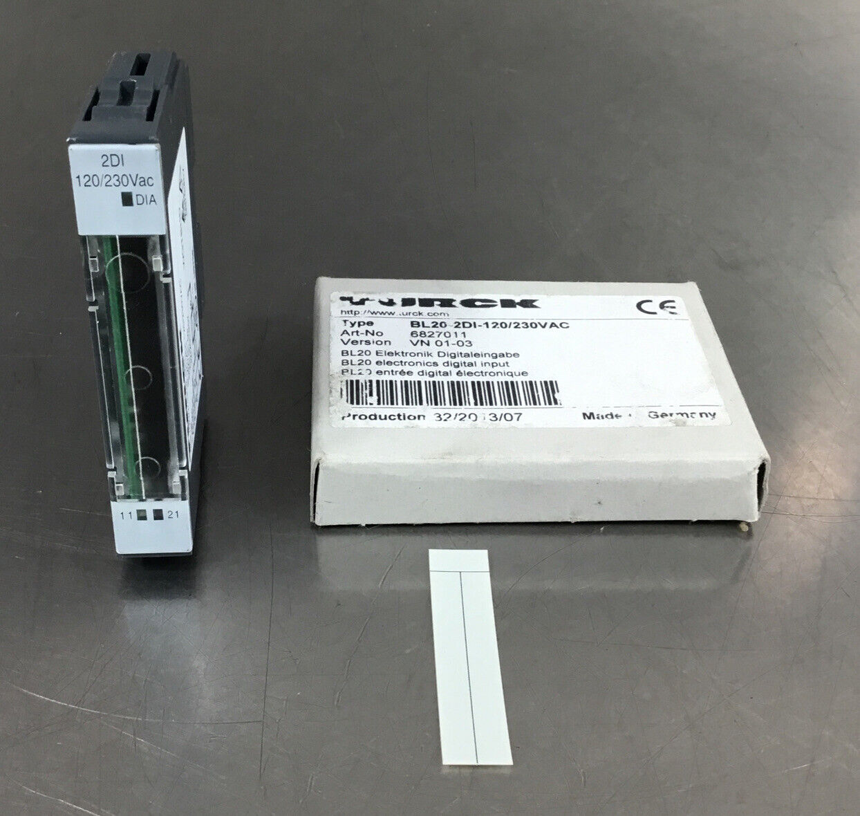 TURCK  BL20-2DI-120/230VAC  Digital Electronic Input Module    3D-30