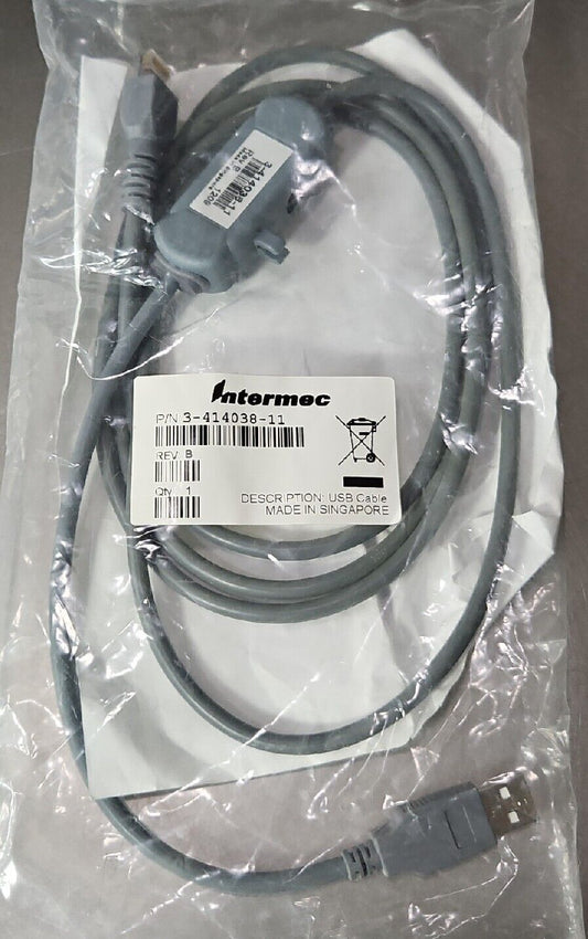 Intermec 3-414038-11 USB Data Transfer Cable.                          Loc 5E-13