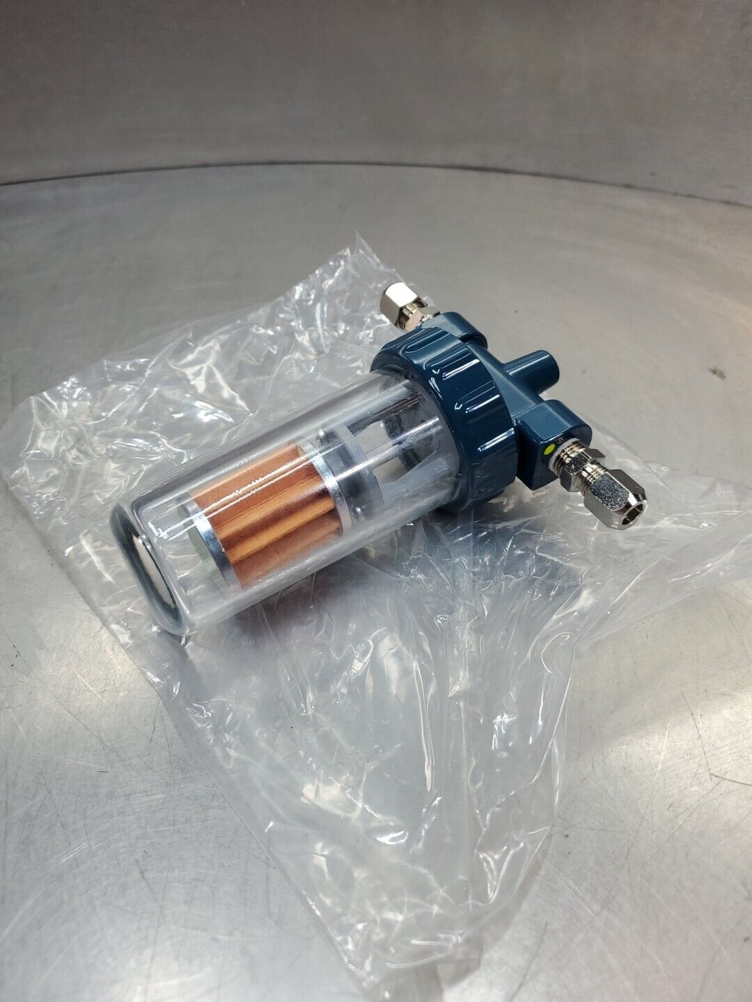 FM 1 ¾" Micro Filter T-Coupler Unit - 6in Long.                            6D-14