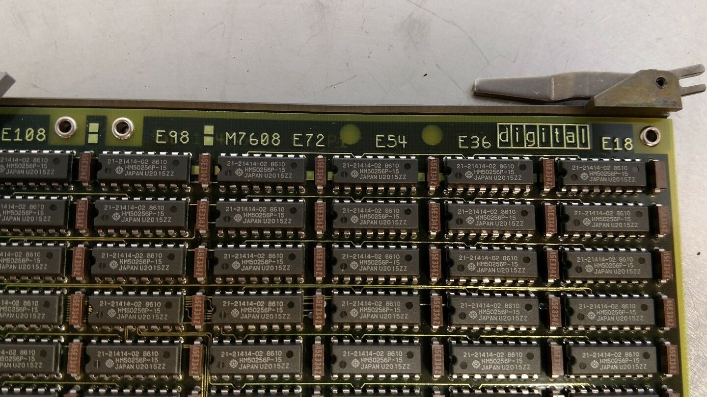 DIGITAL M7608 E RAM Board 50-16495-01                                       3E-2