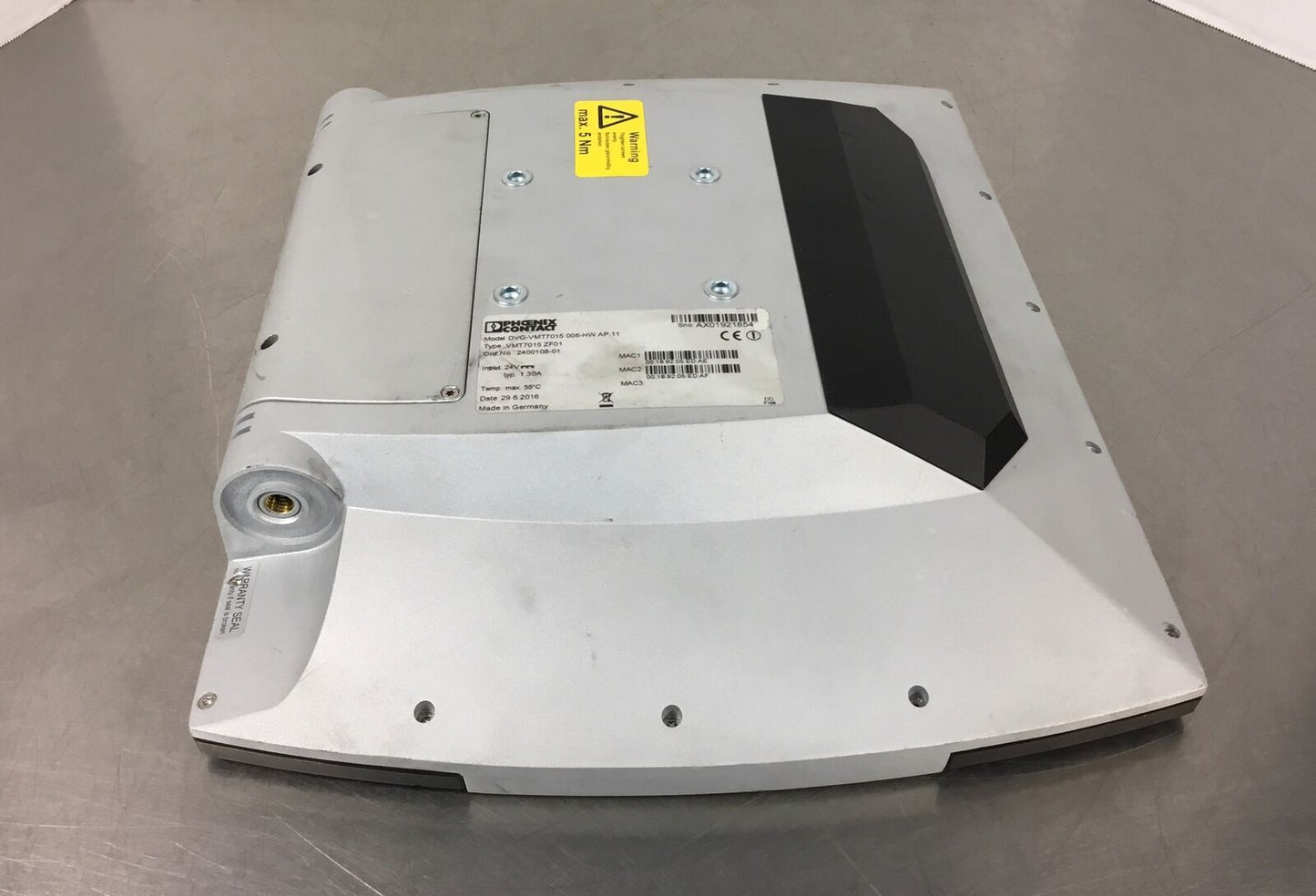 PHOENIX CONTACT Model DVG-VMT7015 006-HW AP.11  VMT7015ZF01 HMI Panel 24VDC  2D