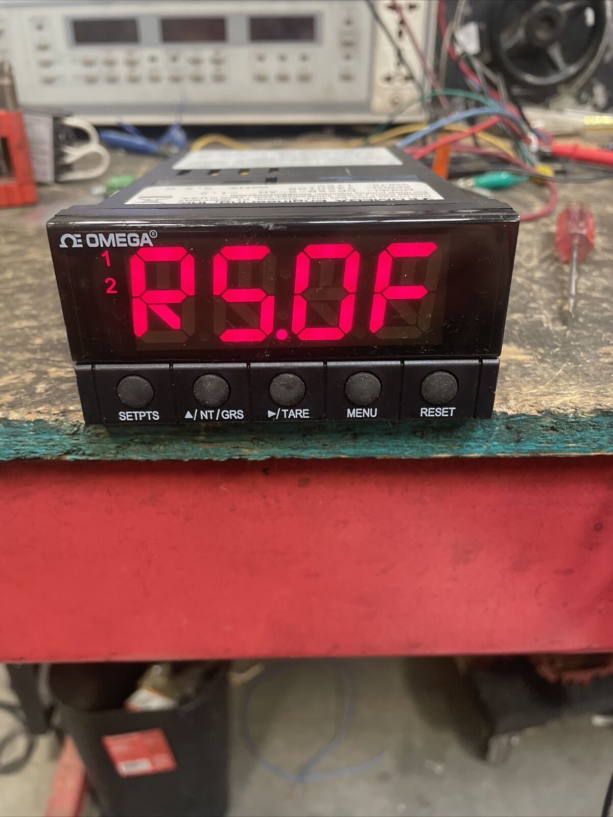 Omega Strain Gague Panel Meter - DP25B-S-AR-1.2 @2B