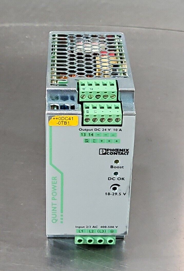 Phoenix Contact QUINT-PS/3AC/24DC/10 Power Supply.                         4E-24