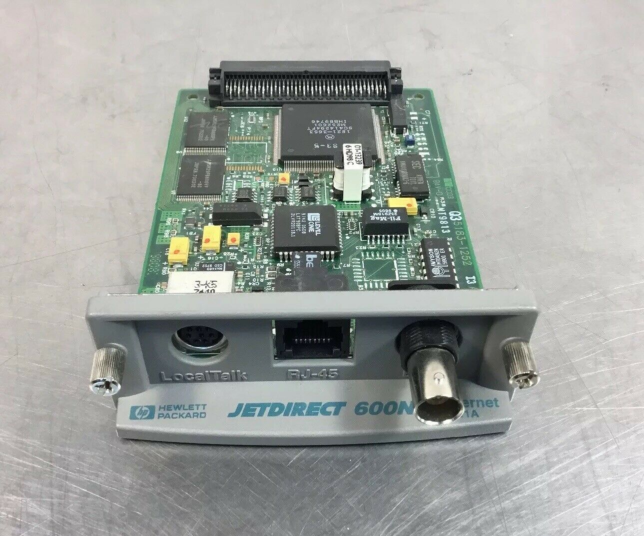 HP Jetdirect 600N J3113A Ethernet 10/100TX Printer Server Card.   3B