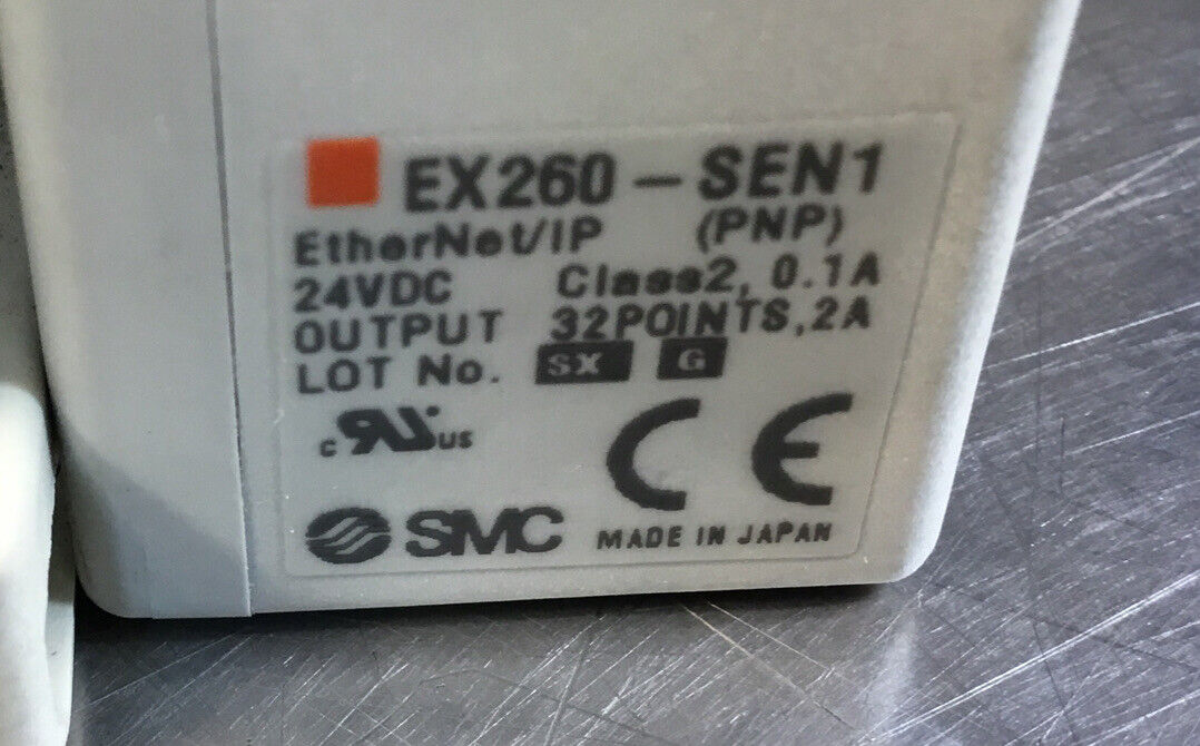 (1) SMC EX260-SEN1 & (12) SMC SV2300R-5FU & (1) SMC BASE UNIT   6B