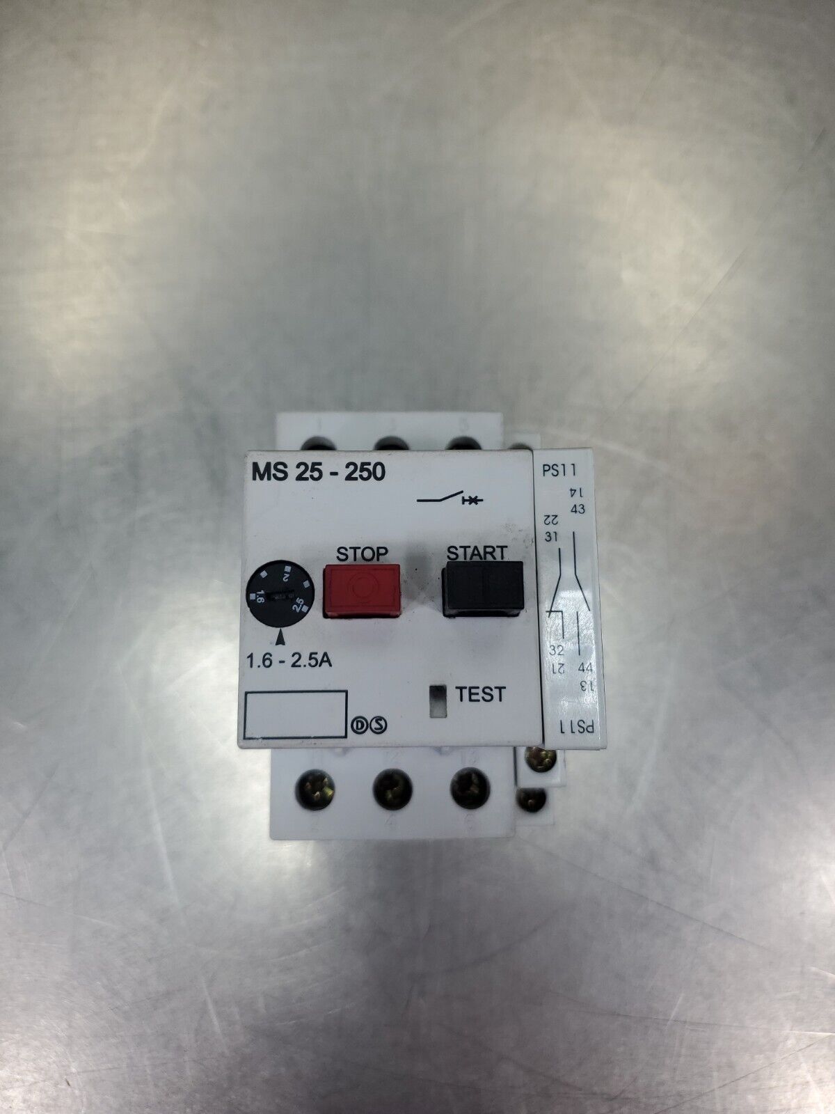 Automation Direct MS25-250 Manual Starter 1.6 - 2.5 Amp.                    4E-8