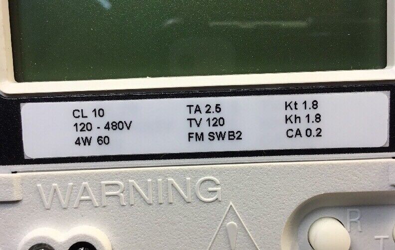 Nexus 1262 Digital Power Meter CL10 120-480V 4W   2B