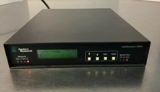 Eastern Research netAxxess 9000  NAS9150  110VAC 60Hz 0.225A               3E-10