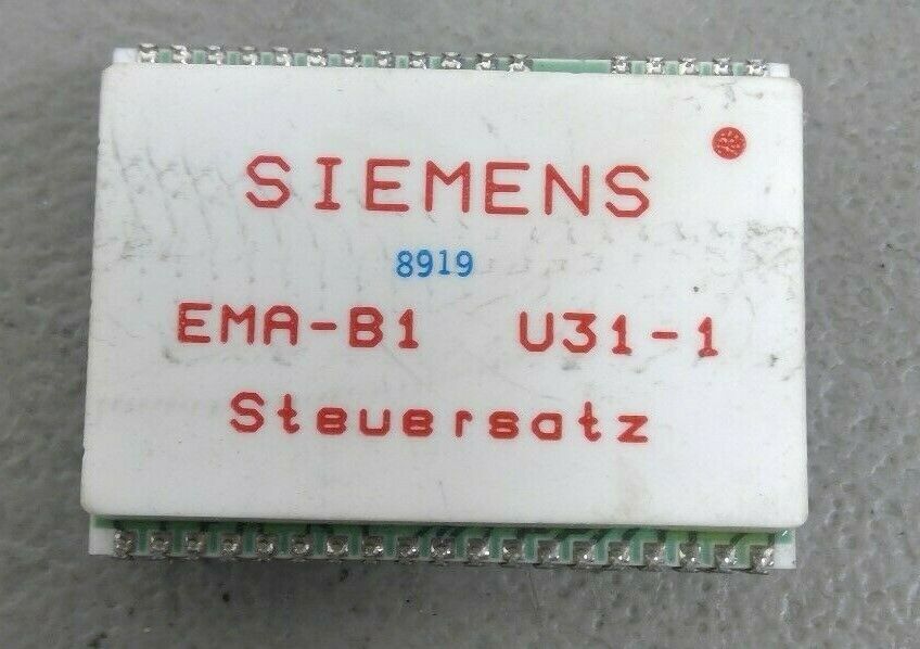 Siemens Steuersatz EMA-B1 / U31-1                                          4G
