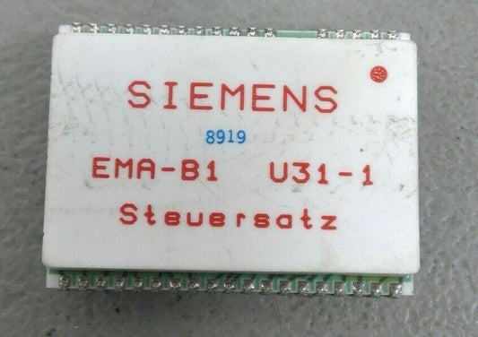 Siemens Steuersatz EMA-B1 / U31-1                                          4G