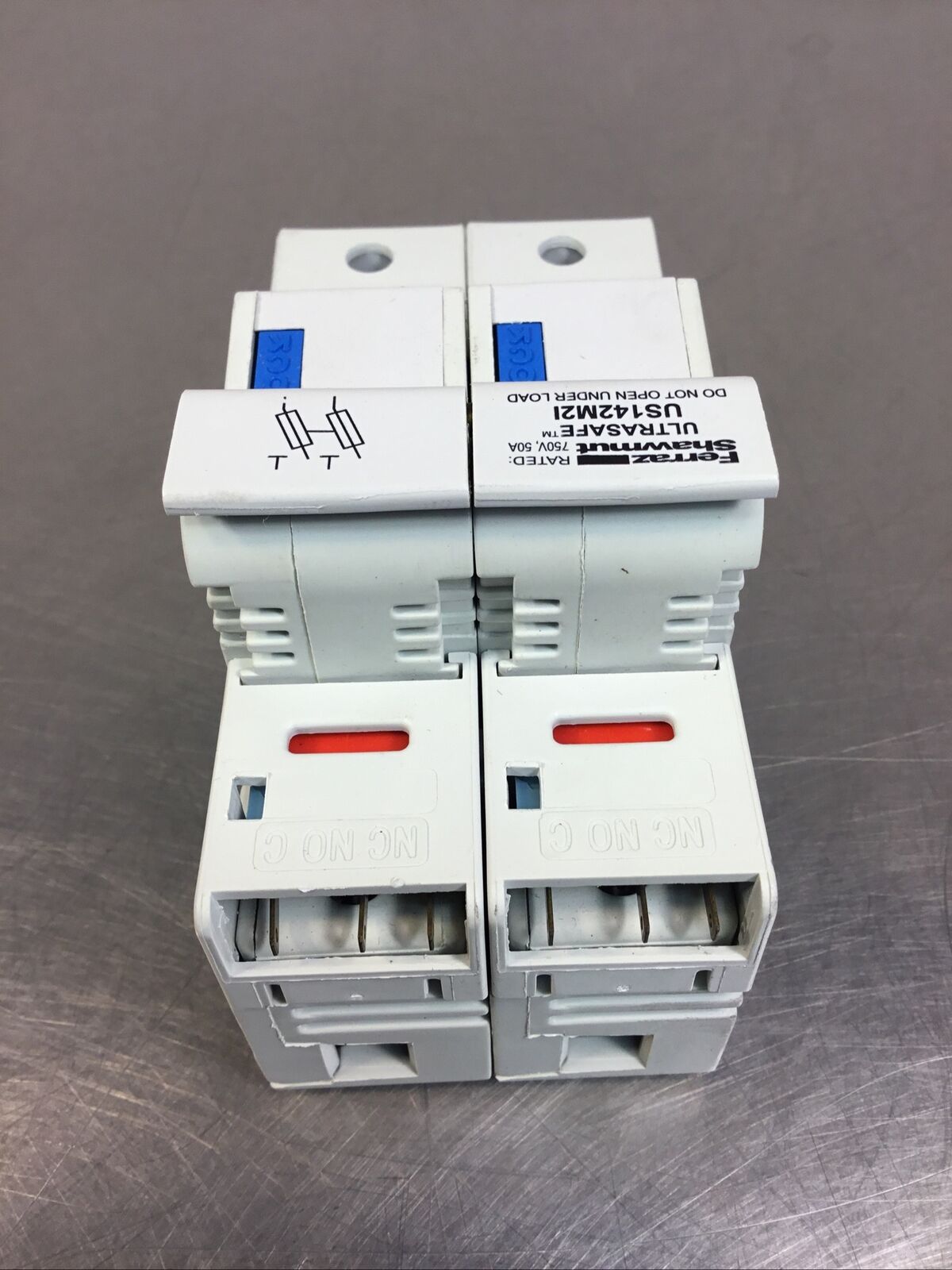 Ferraz Shawmut US142M21 2 Pole 750V 50A Ultrasafe Fuseholder   4D
