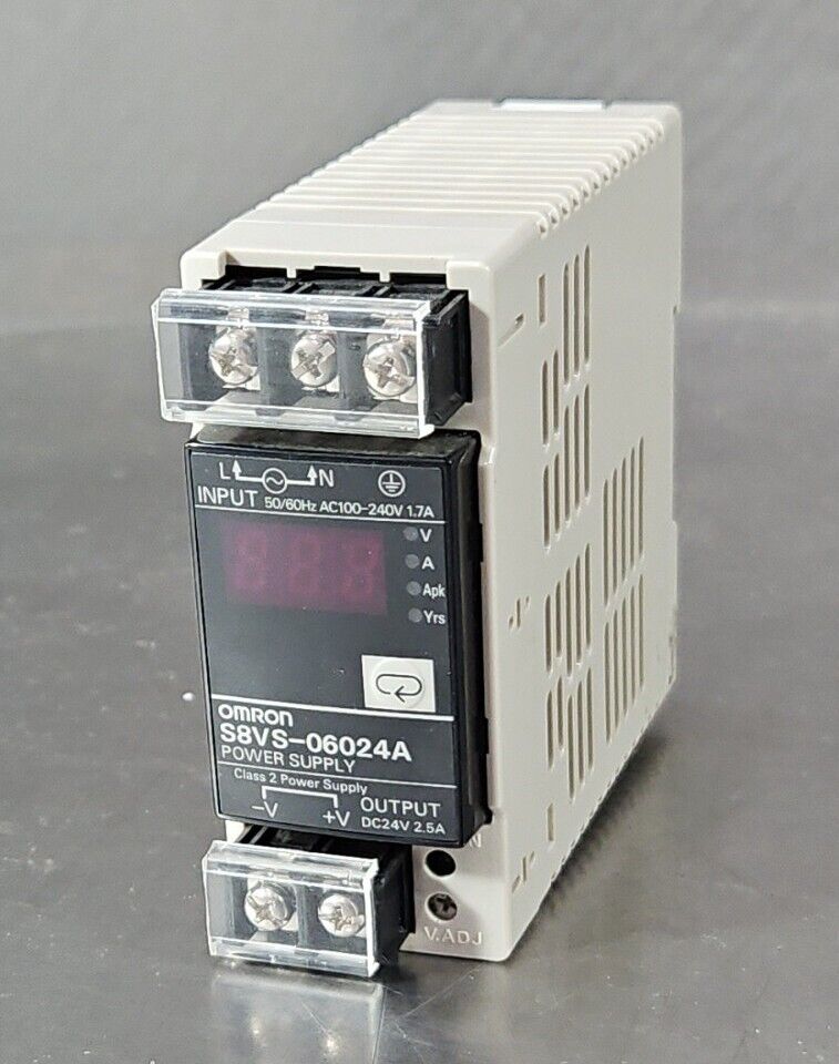 Omron S8VS-06024A 24V 2.5A 60W 7-Pin Power Supply                        4D-17